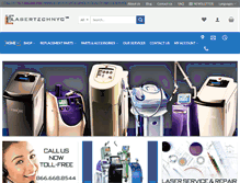 Tablet Screenshot of lasertechnyc.com